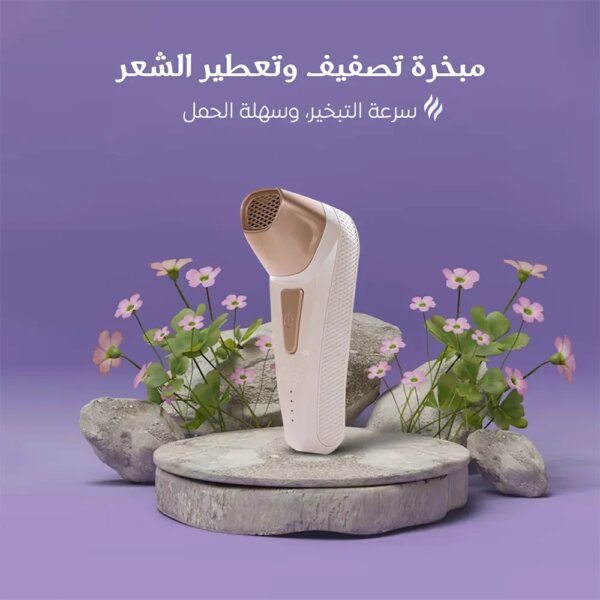 ⁦عرض فرشاة شعر ذاتية التنظيف + مبخرة تصفيف وتعطير الشعر⁩ - الصورة ⁦4⁩