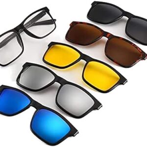 نظارات شمسية 5 في 1 مغناطيسية