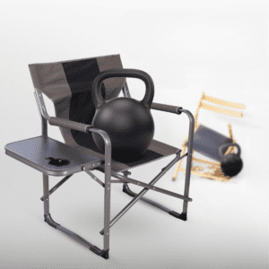 كرسي بمسند قابل للطي يتحمل 250 كيلو