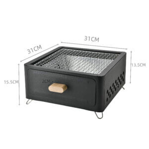 شواية و موقد فحم 2*1