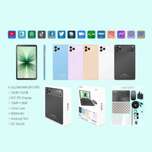 تابلت 8 إنش 17 Pro Max ضمان عام