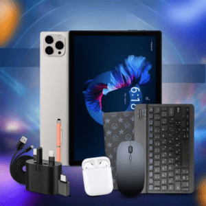 تابلت Ultimate pro بكيبورد و ماوس بلوتوث (ضمان اشهر ) + مجموعة هدايا