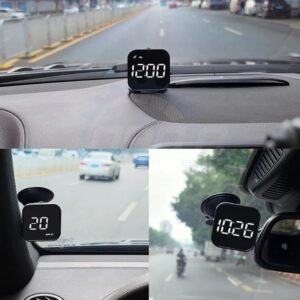 عداد سرعة رقمي KMH/MPH مع GPS ذكي وتنبيه زيادة السرعة