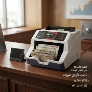 ماكينة عد النقود الحديثة ضمان عام